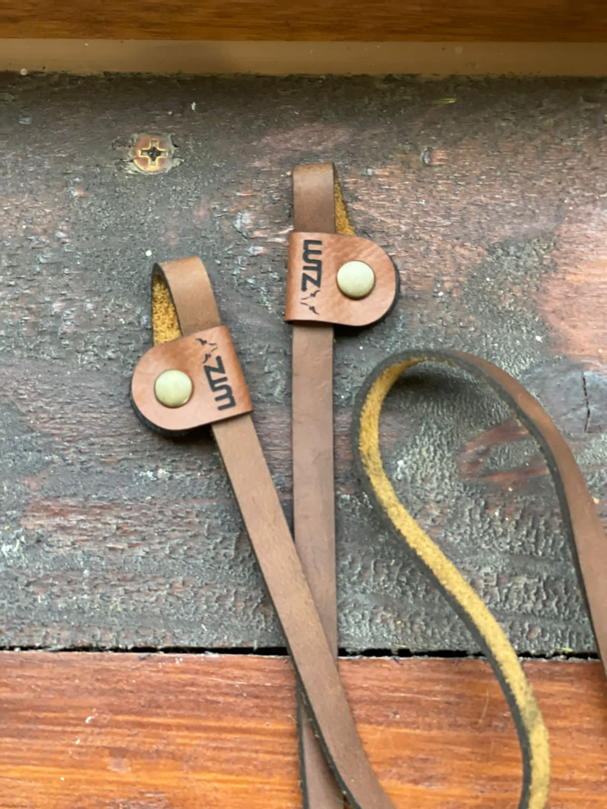 Straps de cuero para lentes