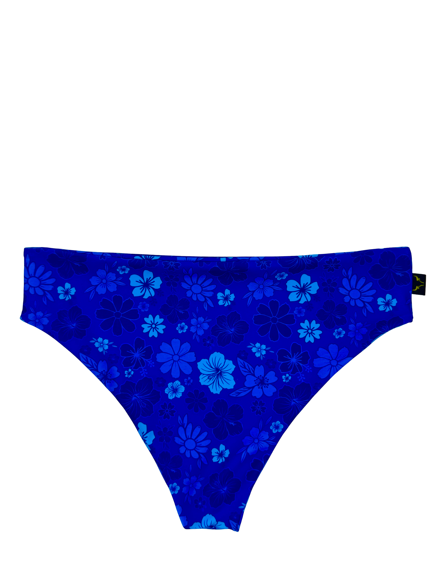 Bottom Ema (tanga): FLOWERS BLUE