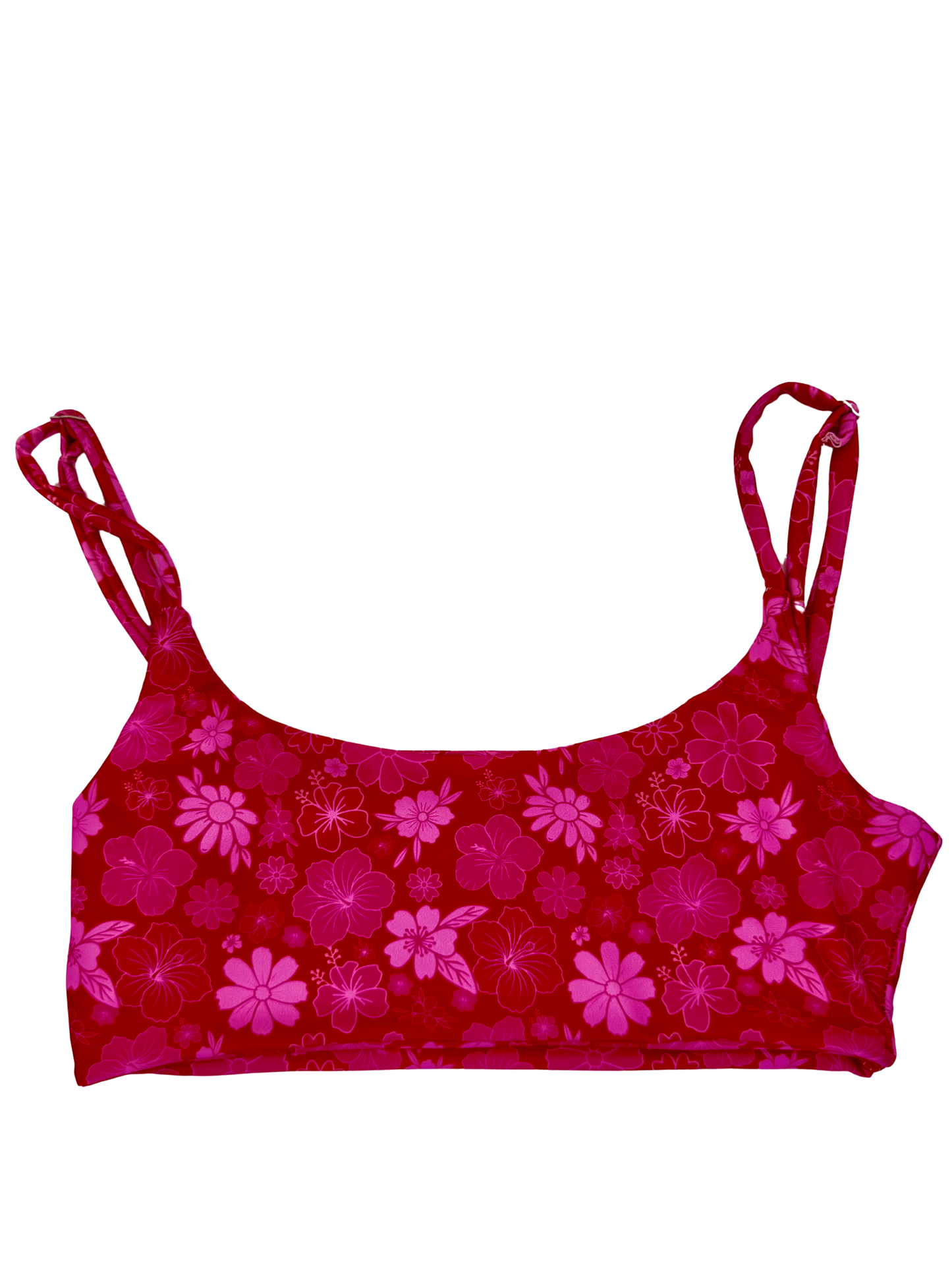 Top Sara: FLOWERS PINK