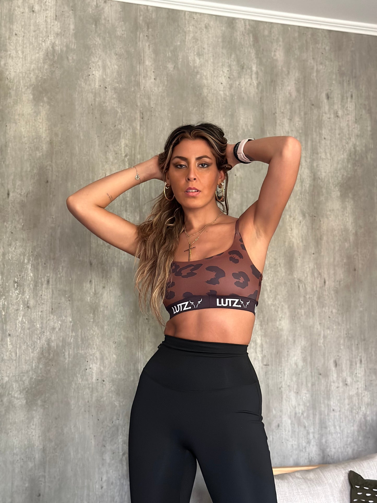 Top ALMA -PRINT CHOCOLATE