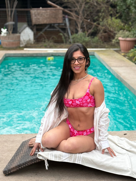 Bottom Donna: FLOWERS PINK