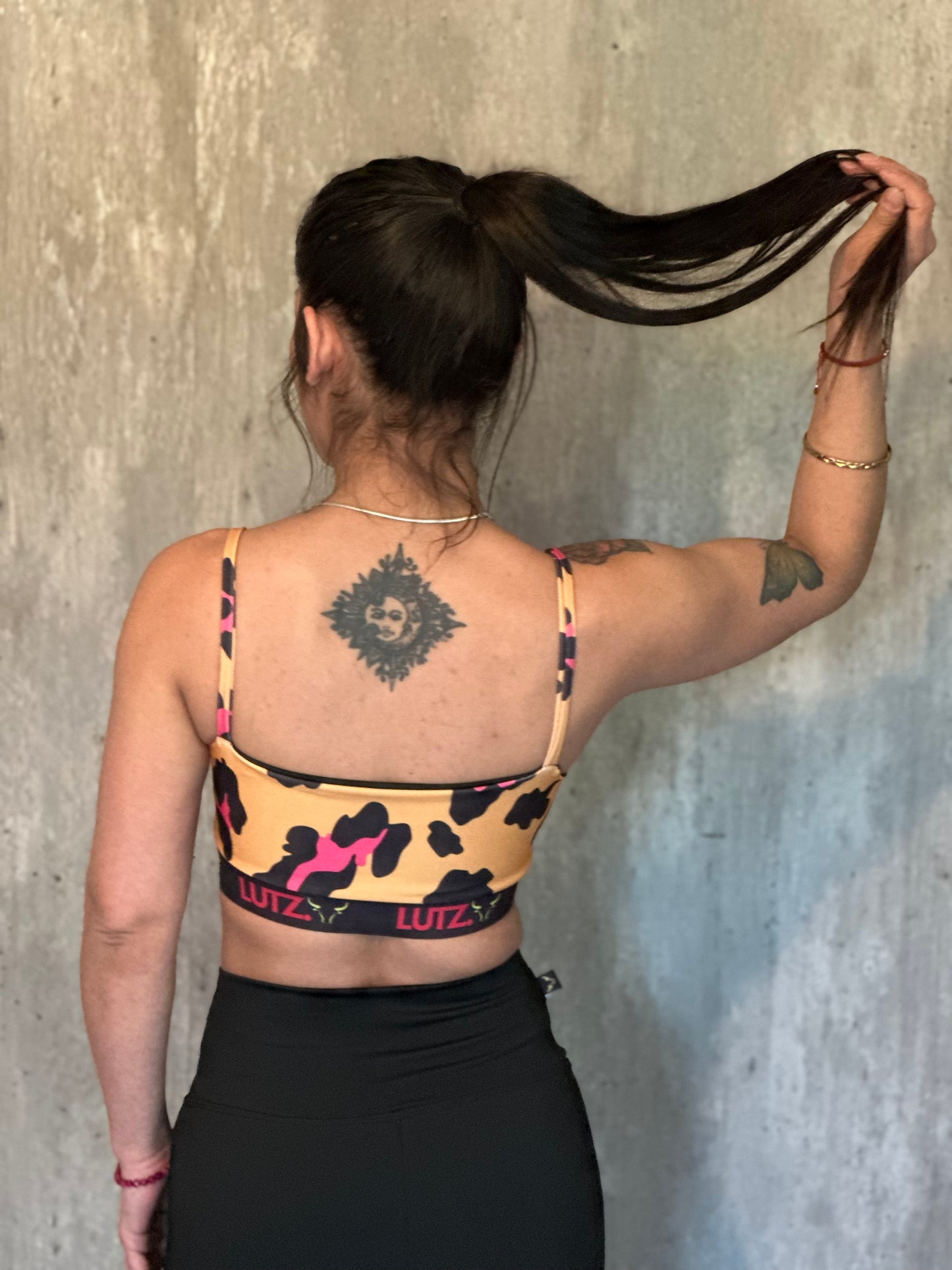 Top ALMA -YELLOW PRINT