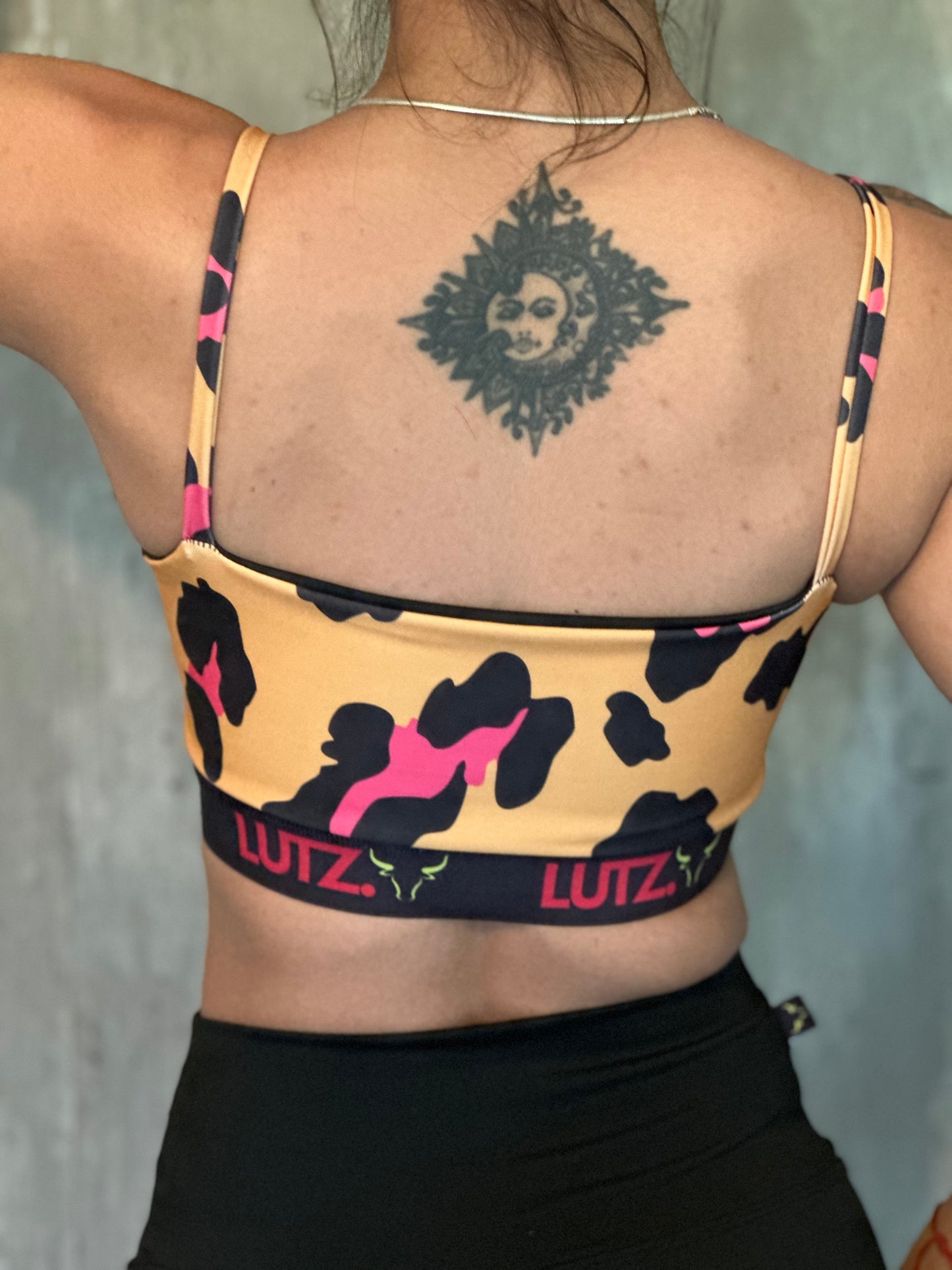 Top ALMA -YELLOW PRINT
