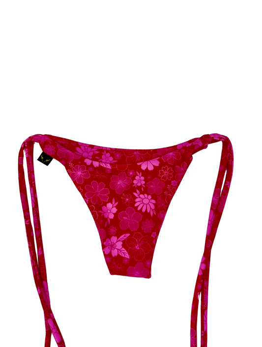 Bottom Pola: FLOWERS PINK
